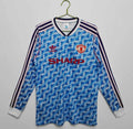Man United 90/92 - Visita - Manga Larga - Retro
