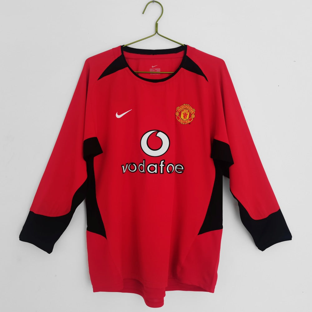 Man United 02/04 - Local - Manga Larga - Retro
