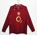 Arsenal 05/06 - Local - Fan - Manga Larga - Retro