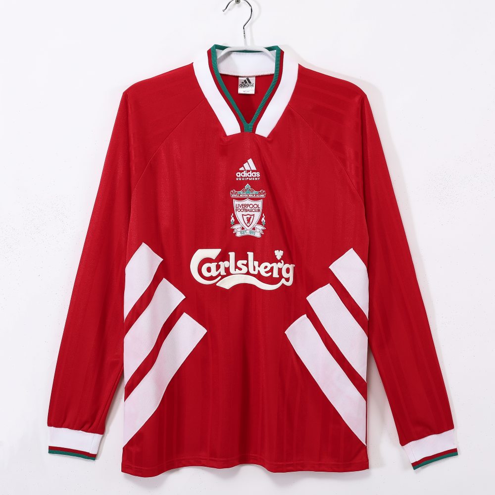 Liverpool 93/95 - Local - Fan - Manga Larga - Retro