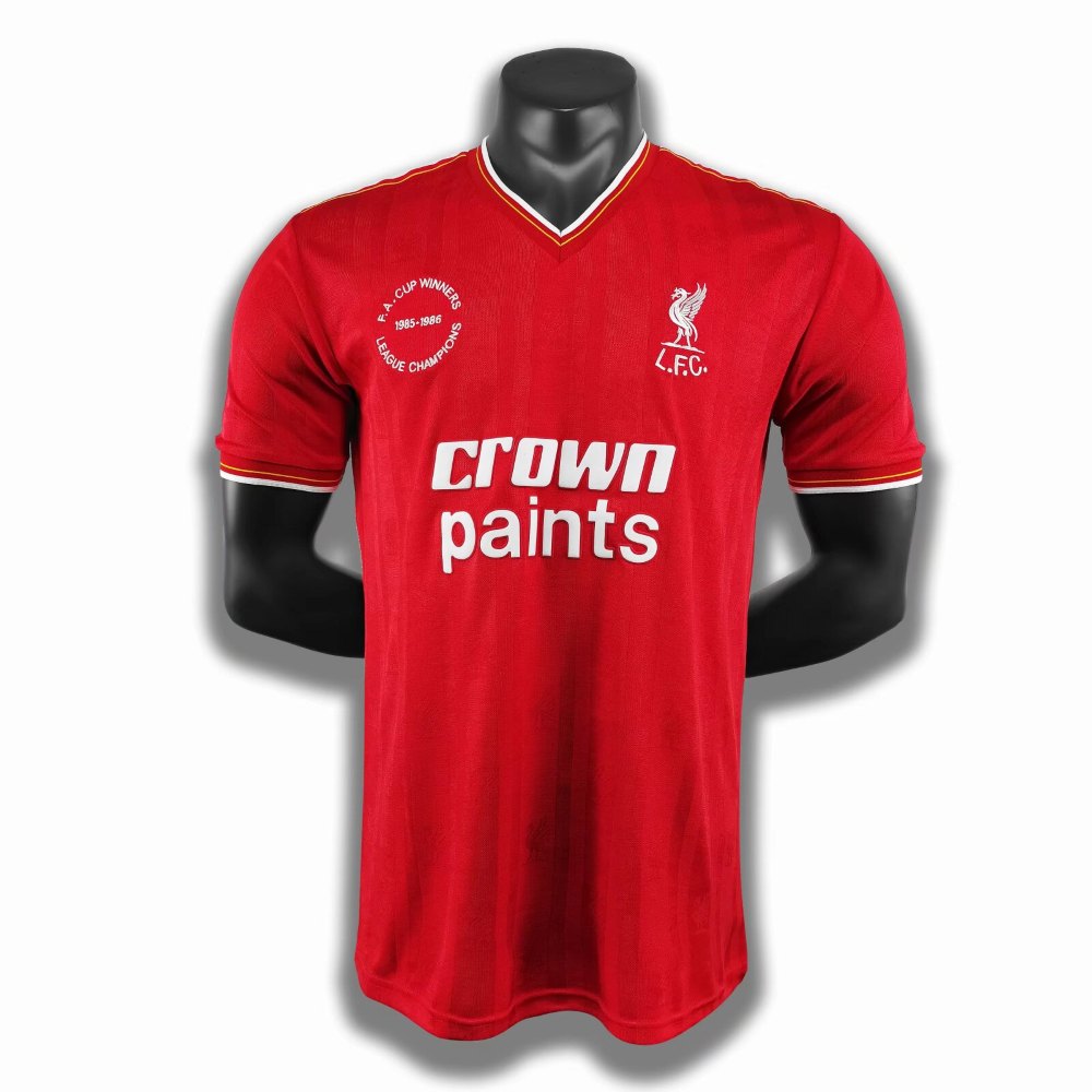 Liverpool 85/86 - Local - Fan - Retro