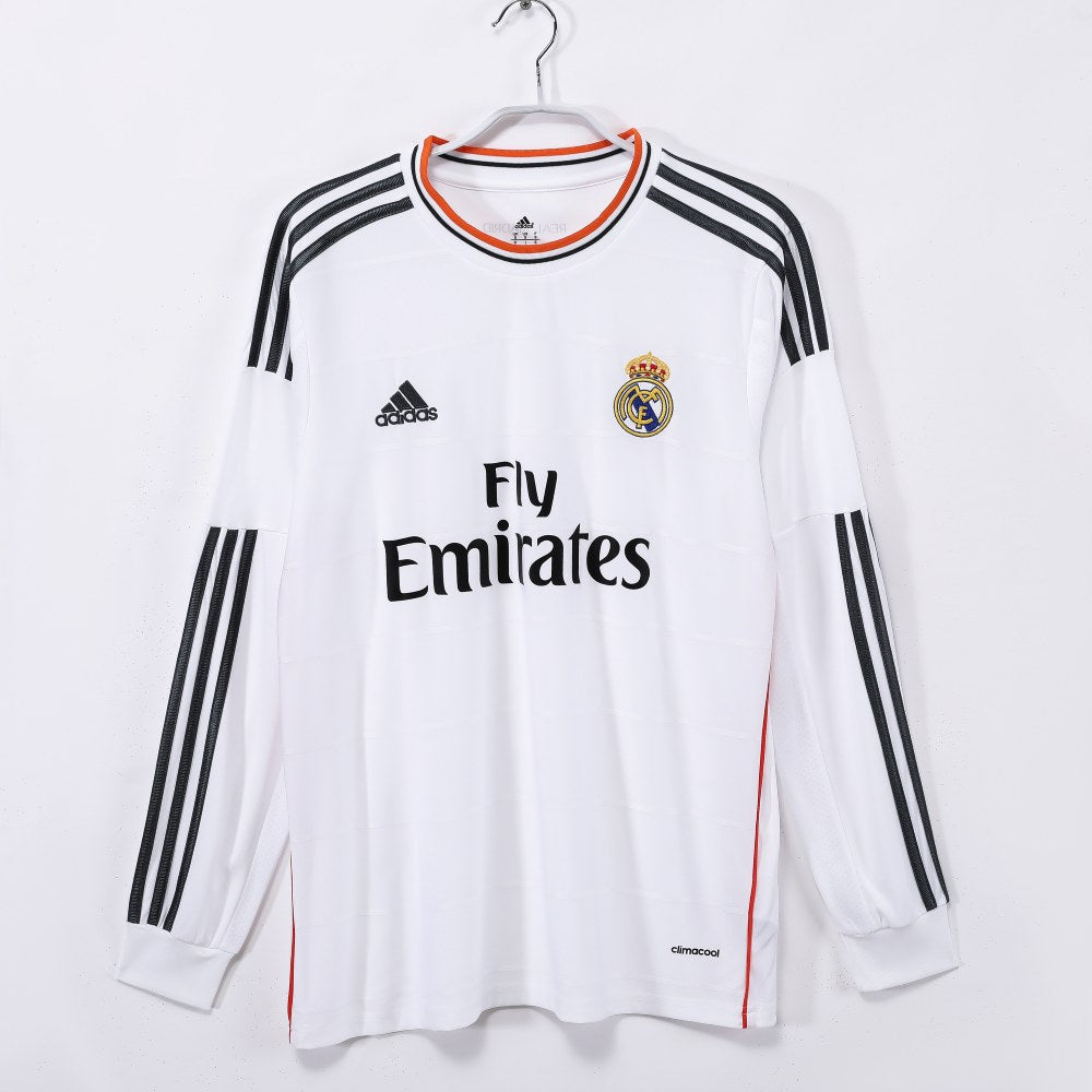 Real Madrid 13/14 - Local - Fan - Manga Larga - Retro