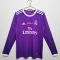 Real Madrid 16/17 - Visita - Fan - Manga Larga - Retro