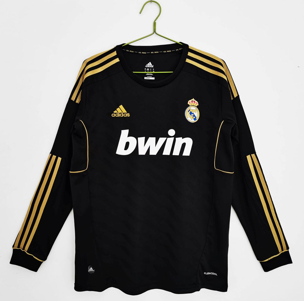 Real Madrid 11/12 - Visita - Fan - Manga Larga - Retro