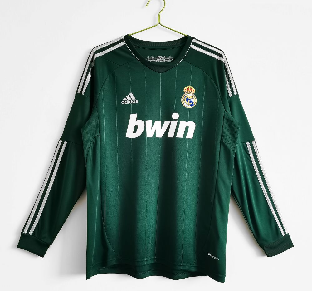 Real Madrid 12/13 - Tercera - Fan - Manga Larga - Retro
