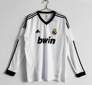 Real Madrid 12/13 - Local - Fan - Manga Larga - Retro
