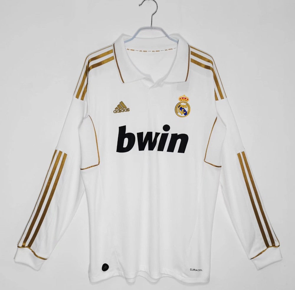Real Madrid 11/12 - Local - Fan - Manga Larga - Retro