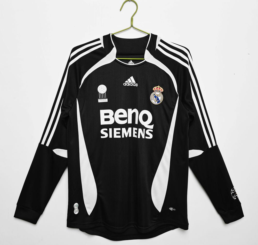 Real Madrid 06/07 - Tercera - Fan - Manga Larga - Retro