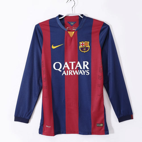 Barcelona 14/15 - Local - Fan - Manga Larga - Retro