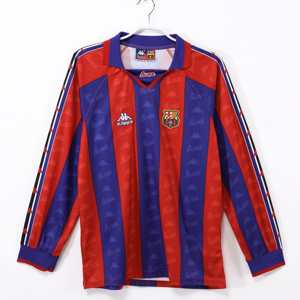 Barcelona 95/97 - Local - Fan - Manga Larga - Retro