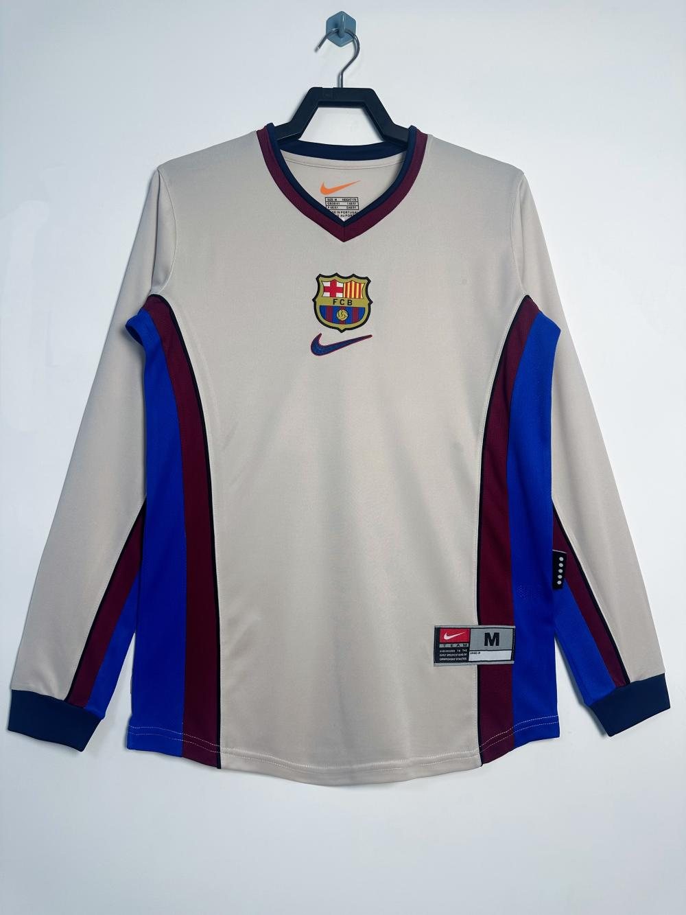 Barcelona 98/99 - Visita - Fan - Manga Larga - Retro