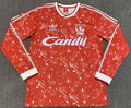 Liverpool 89/91 - Local - Fan - Manga Larga - Retro