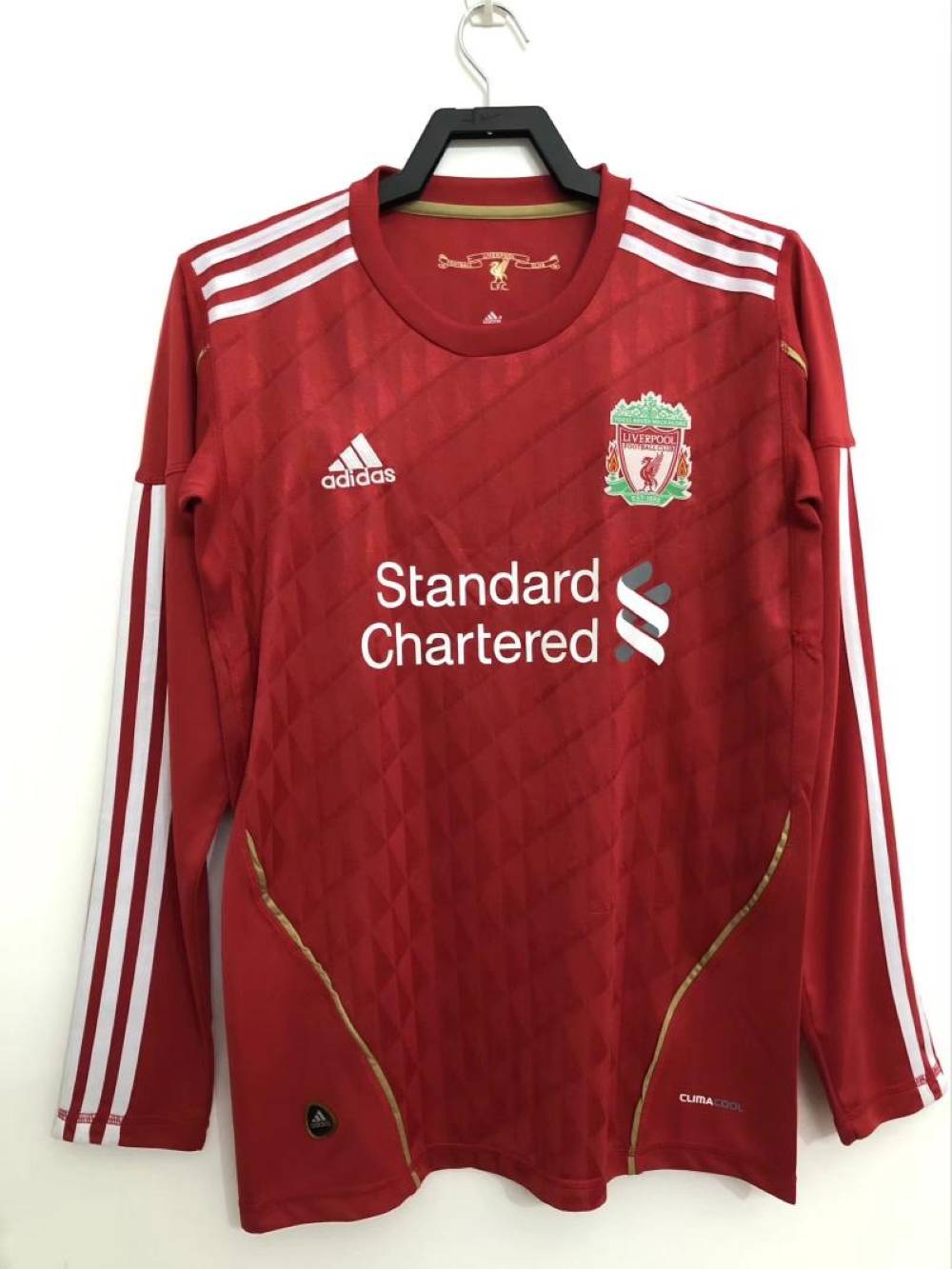 Liverpool 2010 - Local - Fan - Manga Larga - Retro