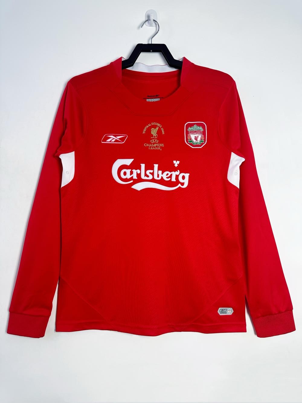 Liverpool 04/05 - Local - Fan - Manga Larga - Retro
