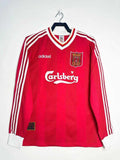 Liverpool 95/96 - Local - Fan - Manga Larga - Retro