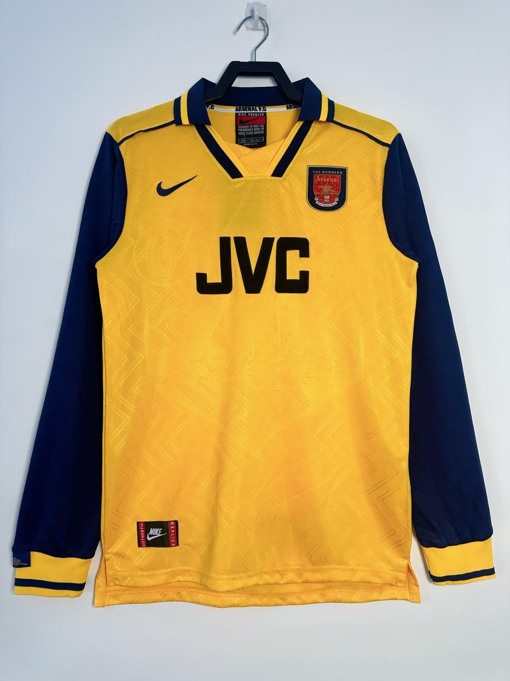 Arsenal 96/97 - Visita - Fan - Manga Larga - Retro