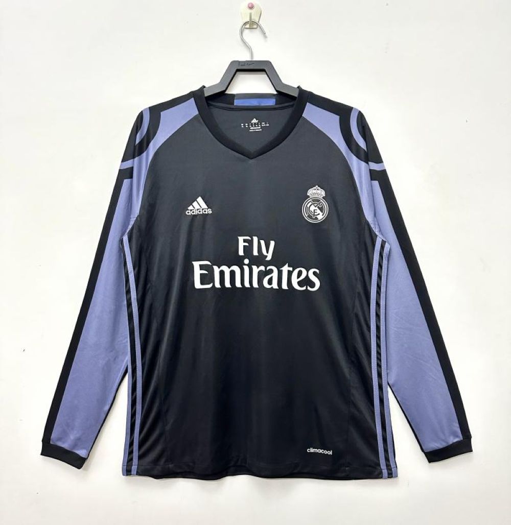 Real Madrid 16/17 - Tercera - Fan - Manga Larga - Retro