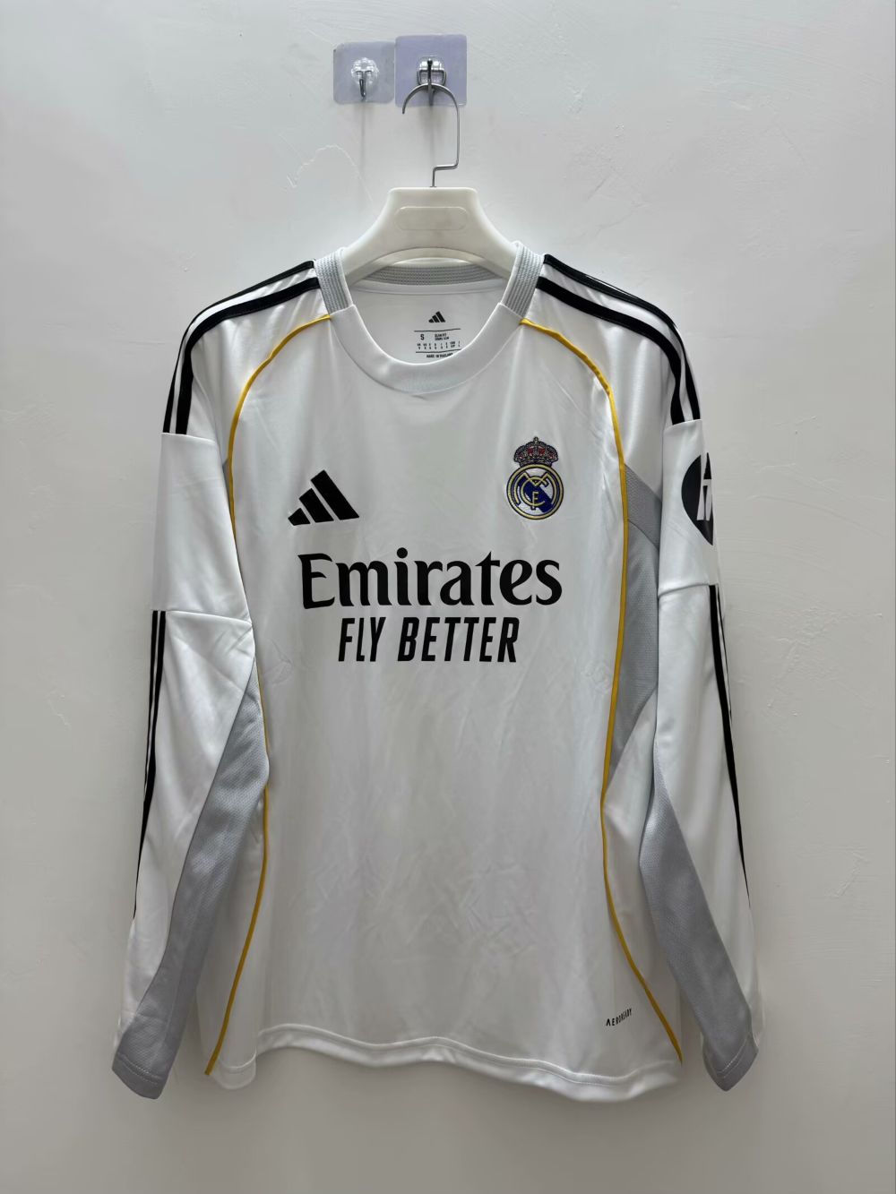 Real Madrid 25/26 - Local - Fan - Manga Larga