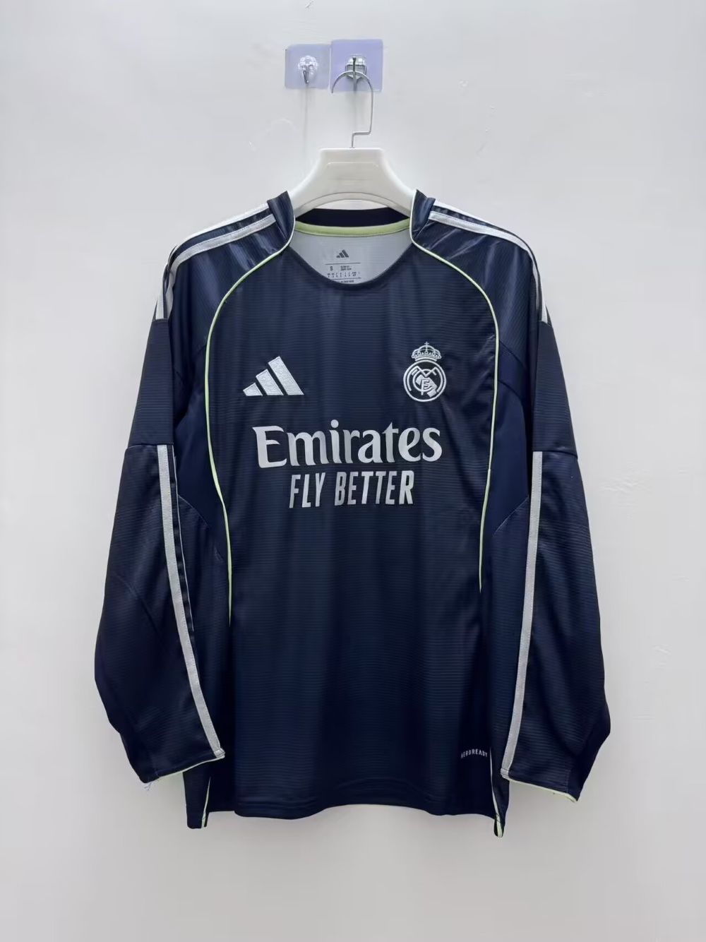 Real Madrid 25/26 - Visita - Fan - Manga Larga