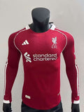 Liverpool 25/26 - Local - Jugador - Manga Larga