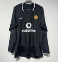 Man United 03/04 - Visita - Manga Larga - Retro