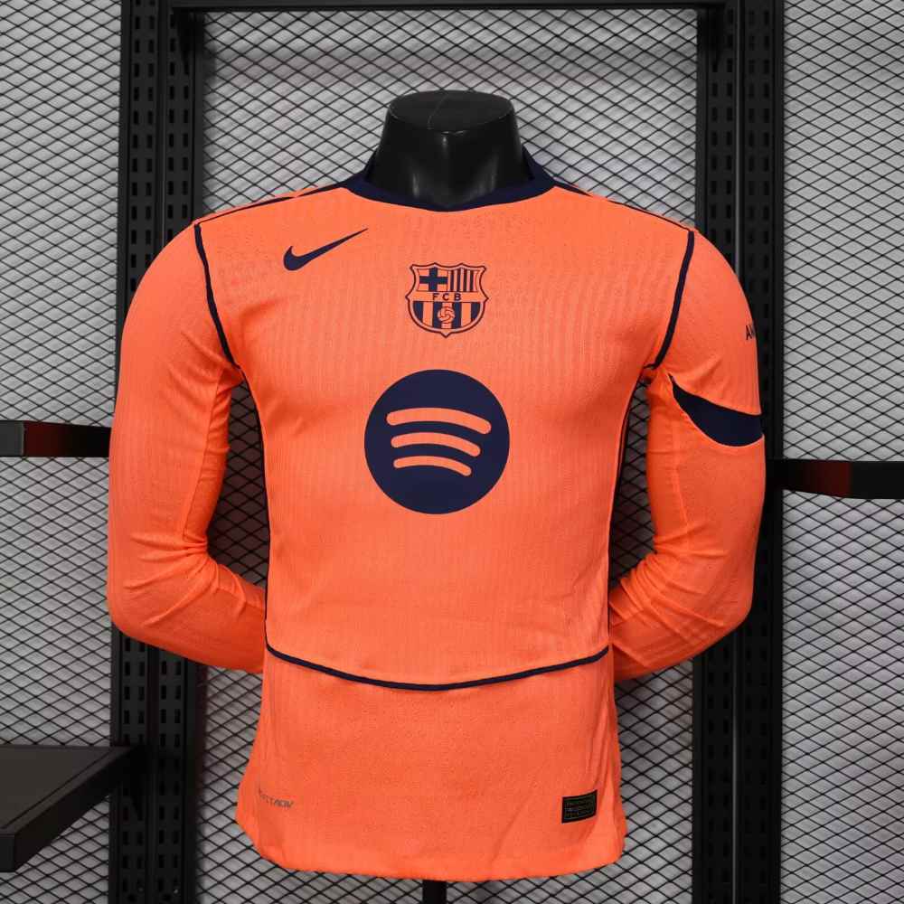 Barcelona 25/26 - Tercera - Jugador - Manga Larga