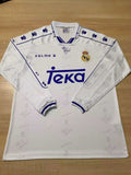Real Madrid 94/96 - Local - Fan - Manga Larga - Retro