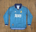 Real Madrid 99/00 - Tercera - Fan - Manga Larga - Retro