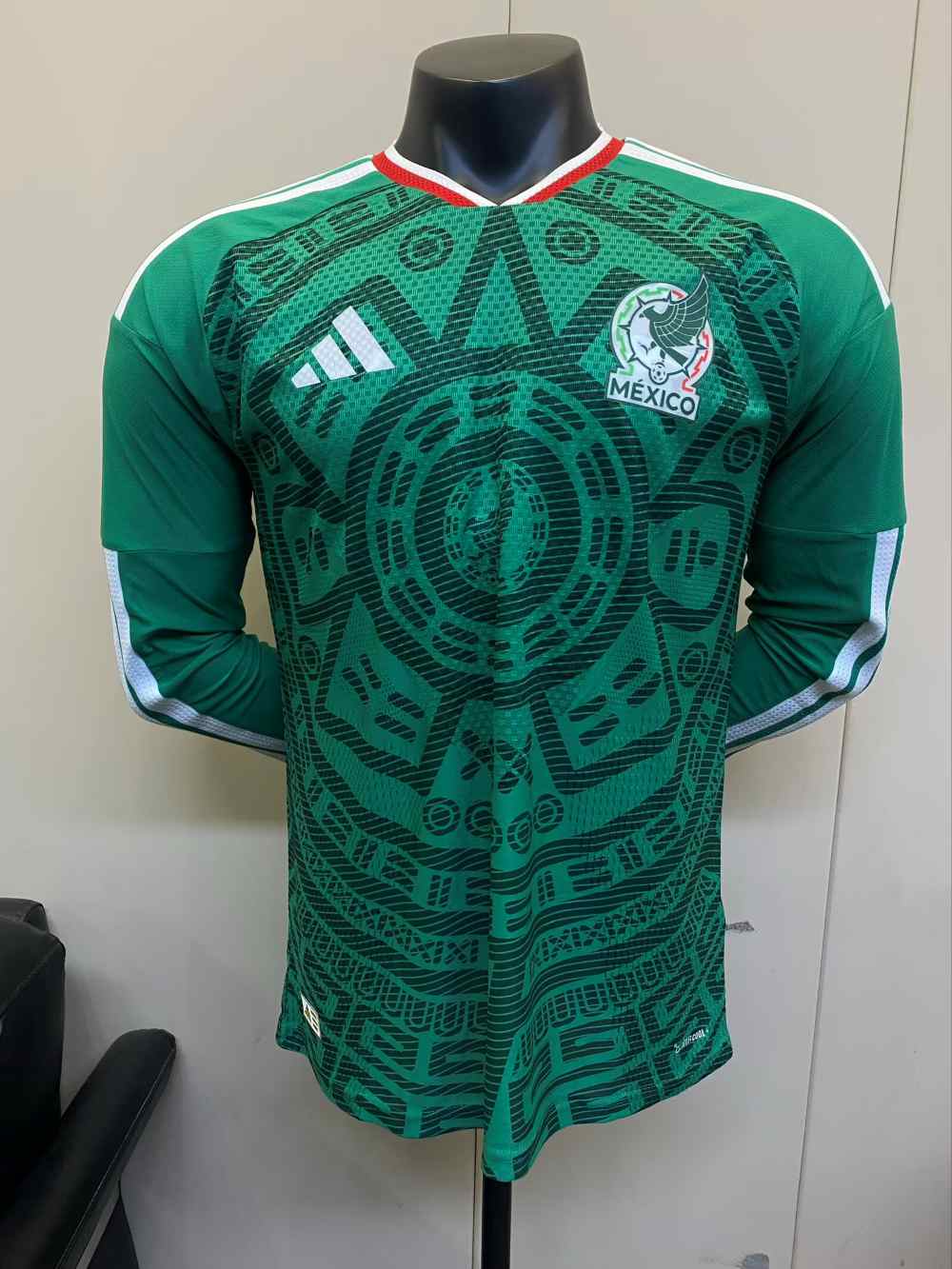 México 2026 - Local - Jugador - Manga Larga
