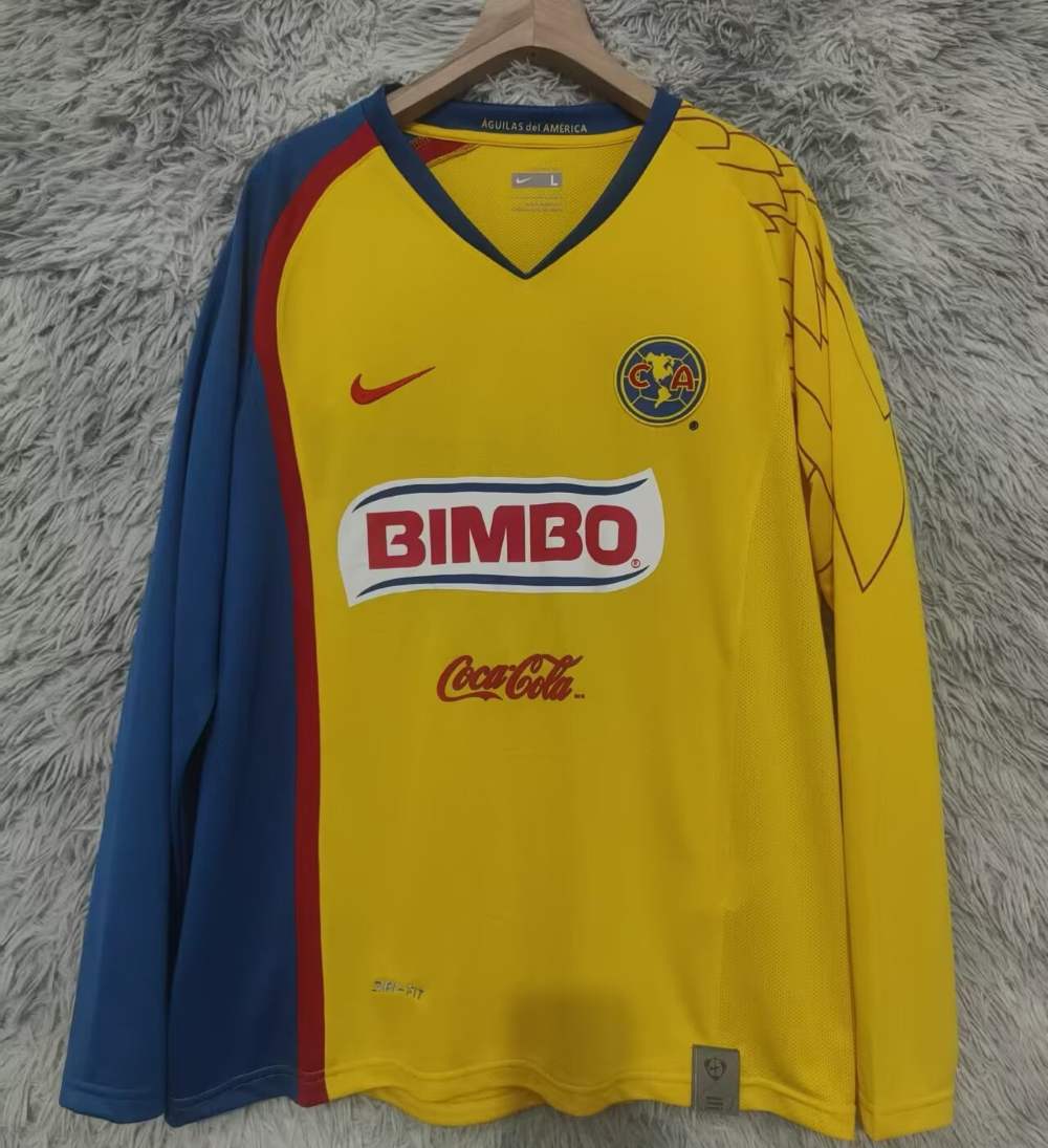 Club América 07/08 - Edición Especial - Fan - Manga Larga - Retro