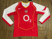 Arsenal 04/05 - Local - Fan - Manga Larga - Retro