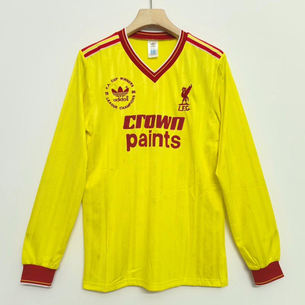 Liverpool 85/86 - Visita - Fan - Manga Larga - Retro