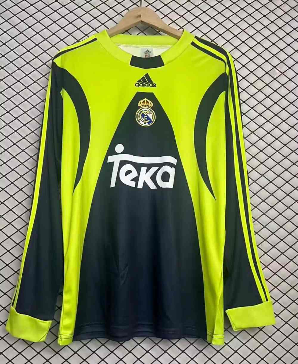 Real Madrid 99/00 - Portero - Fan - Manga Larga - Retro
