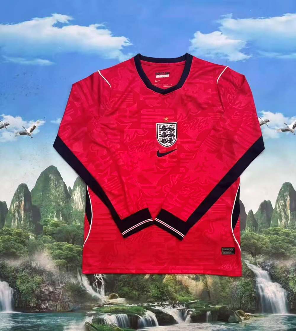 Inglaterra 2026 - Visita - Fan - Manga Larga