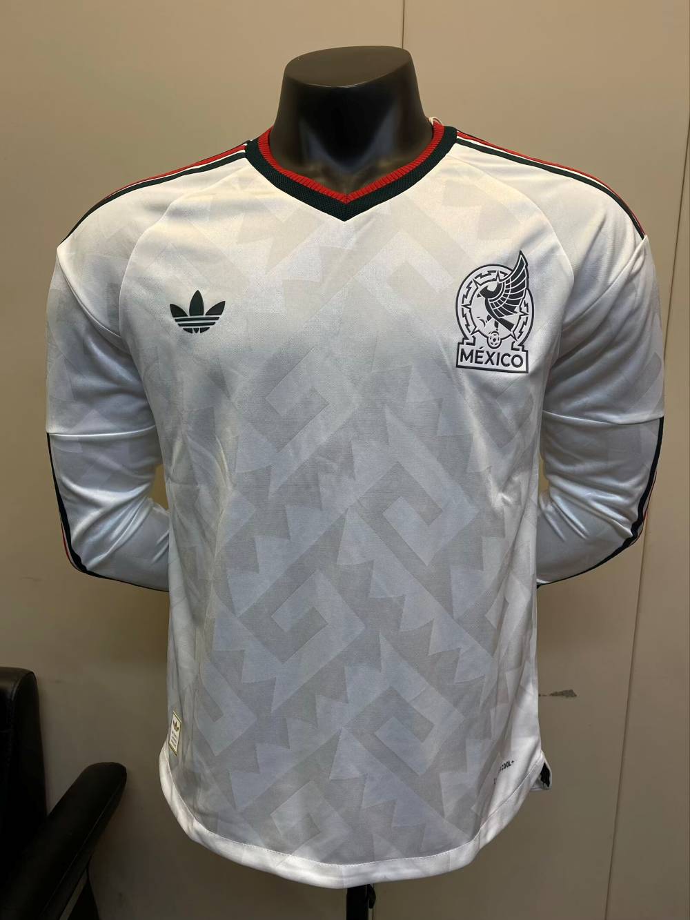 México 2026 - Visita - Jugador - Manga Larga