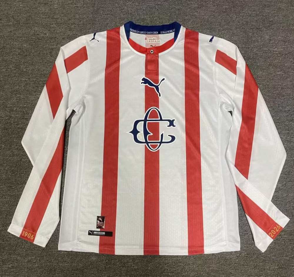 Chivas 2026 - Local - Jugador - Manga Larga
