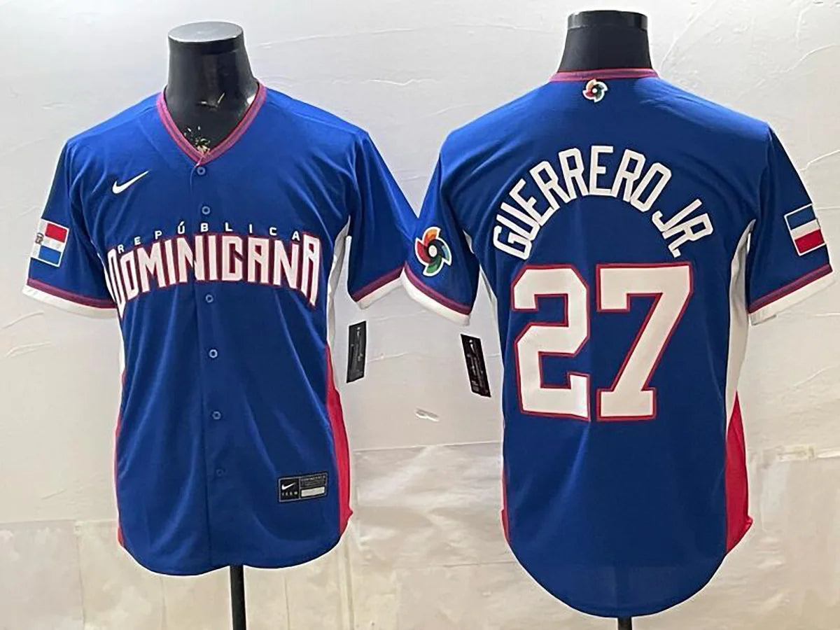 República Dominicana - Guerrero Jr. #27 - Alterna Azul