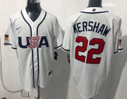 Estados Unidos - Kershaw #22 - Local Blanca