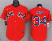 Boston Red Sox - Ortiz #34 - Verde