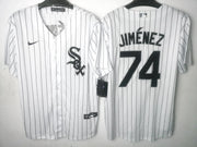 Chicago White Sox - Jimenez #74 - Blanco Rayas