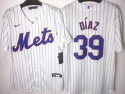 New York Mets - Diaz #39 - Blanco Rayas