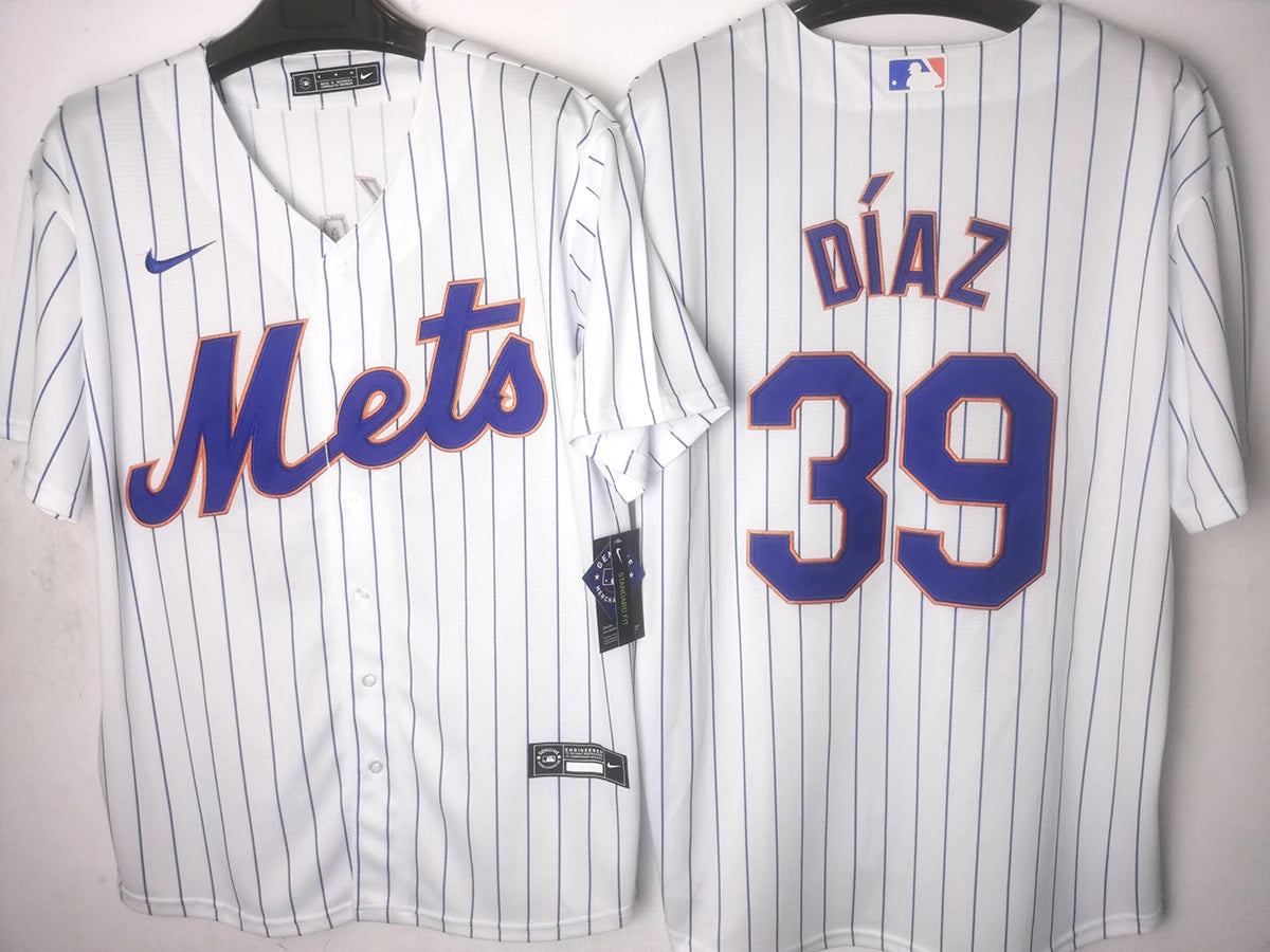 New York Mets - Diaz #39 - Blanco Rayas
