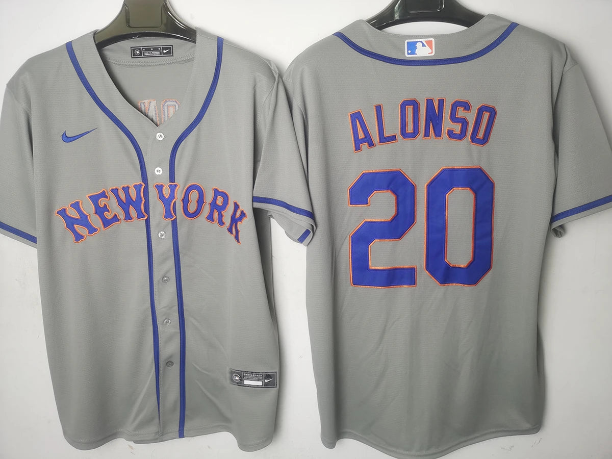 New York Mets - Alonso #20 - Gris