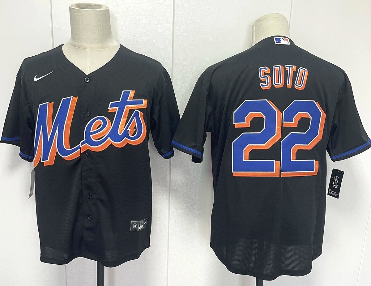 New York Mets - Soto #22 - Negro