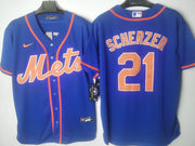 New York Mets - Scherzer #21 - Azul