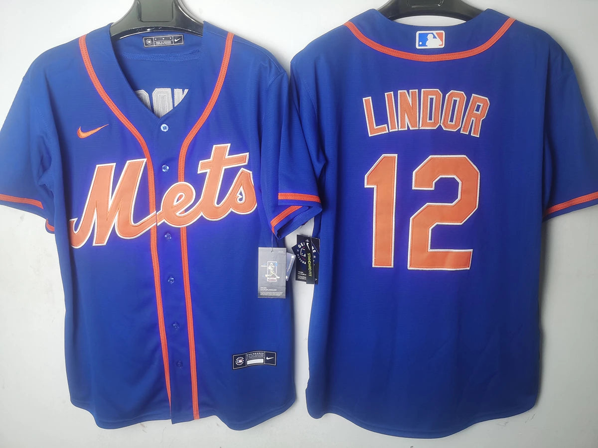 New York Mets - Lindor #12 - Azul