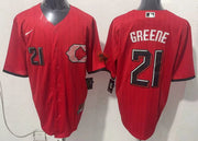 Cincinnati Reds - Greene #21 - Roja