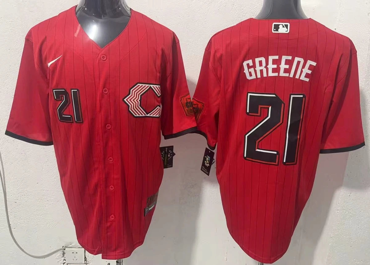 Cincinnati Reds - Greene #21 - Roja