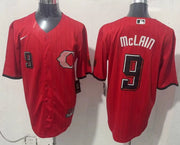 Cincinnati Reds - Mclain #9 - Roja