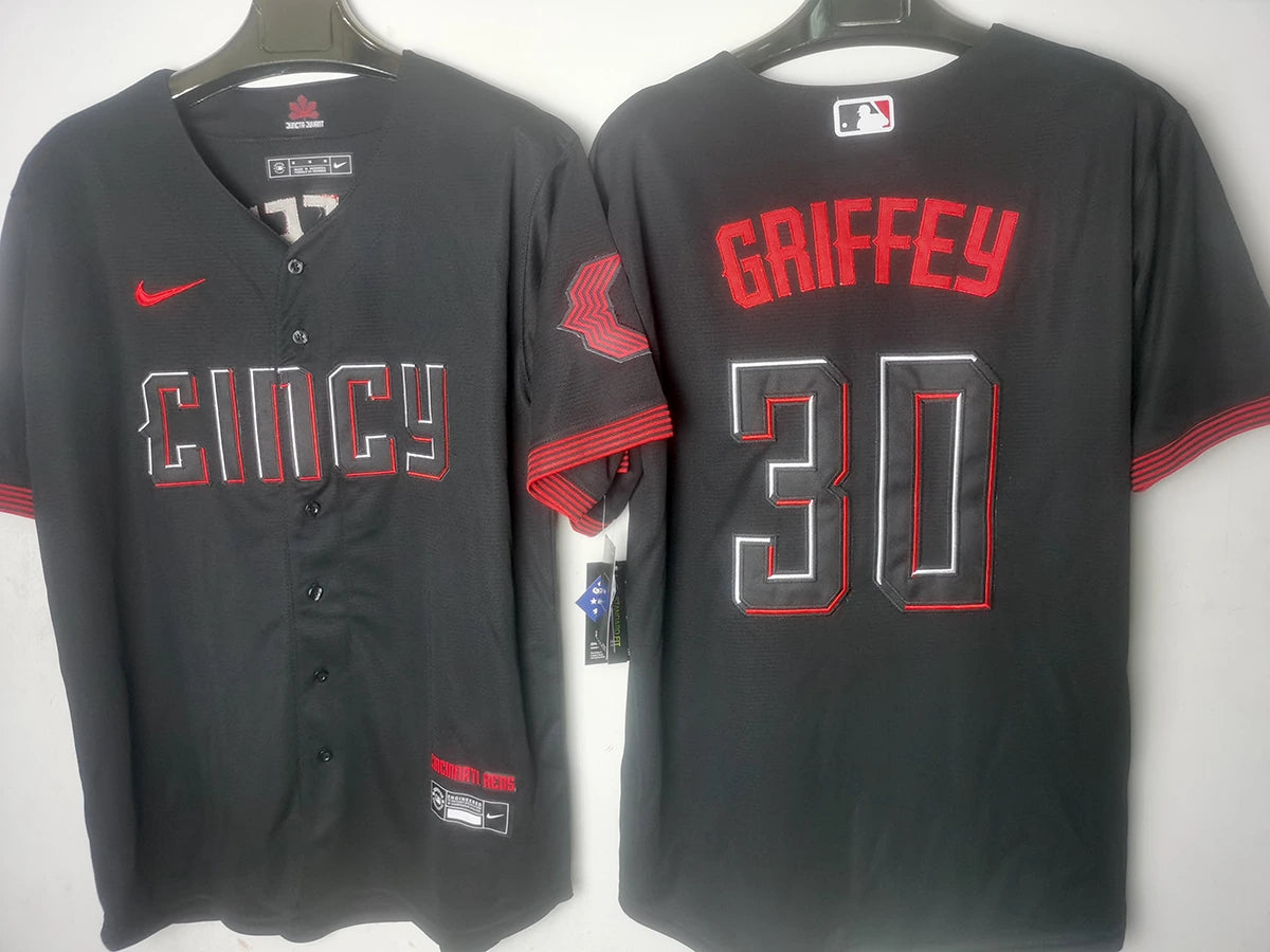 Cincinnati Reds - Griffey #30 - Negra